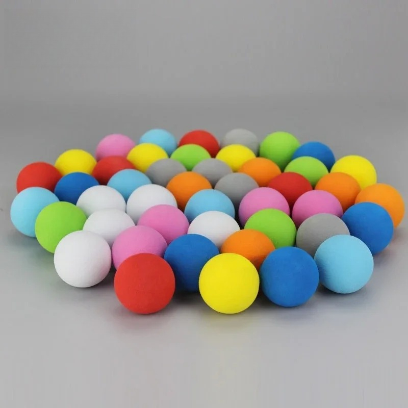 Practice Equipment For Golf - 50pcs Golf Balls Random Color EVA