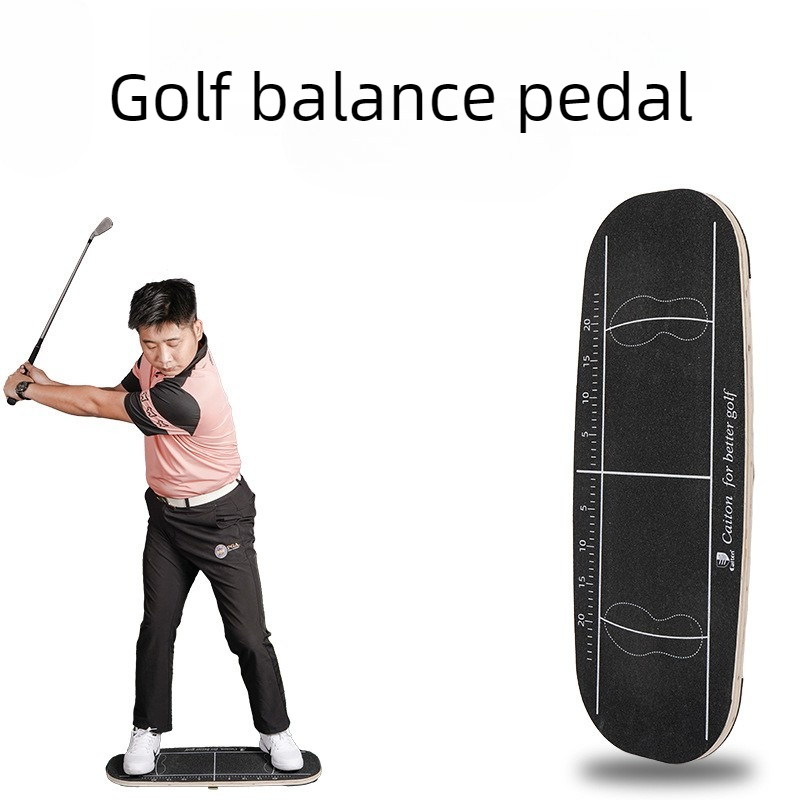 Golf Equipment For Beginners - Antiskidding Golf Balance Pedal Beginner Golf