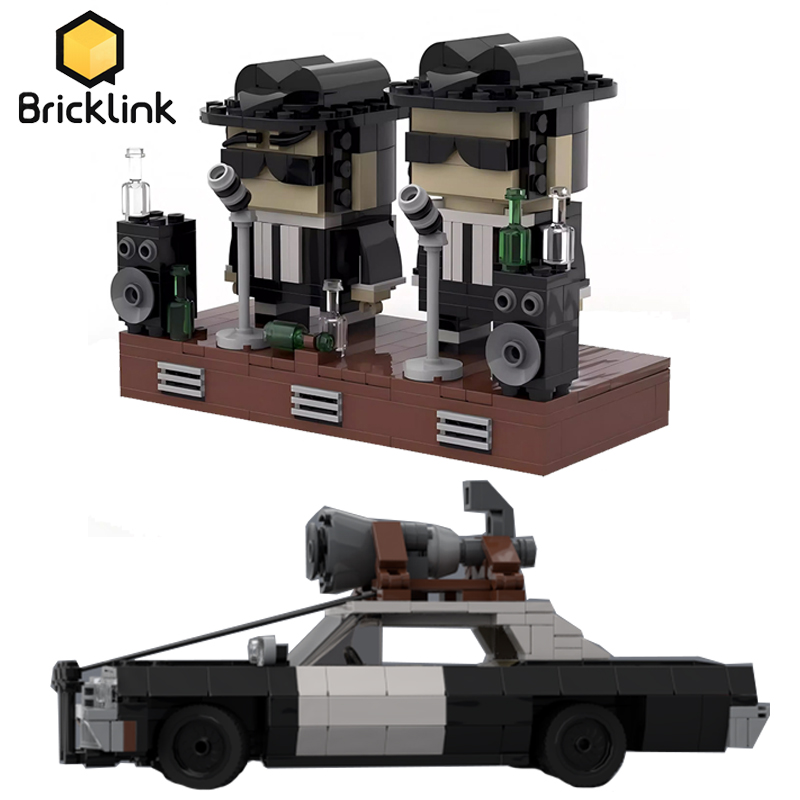 Victor Racket Jetspeed - Bricklink Bluesbrothers Action Figures Bricks Head