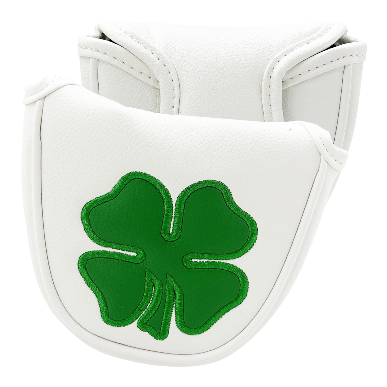 Golf Equipment Nearby - 1pc Putter Head Cover, 'Clover' Pattern