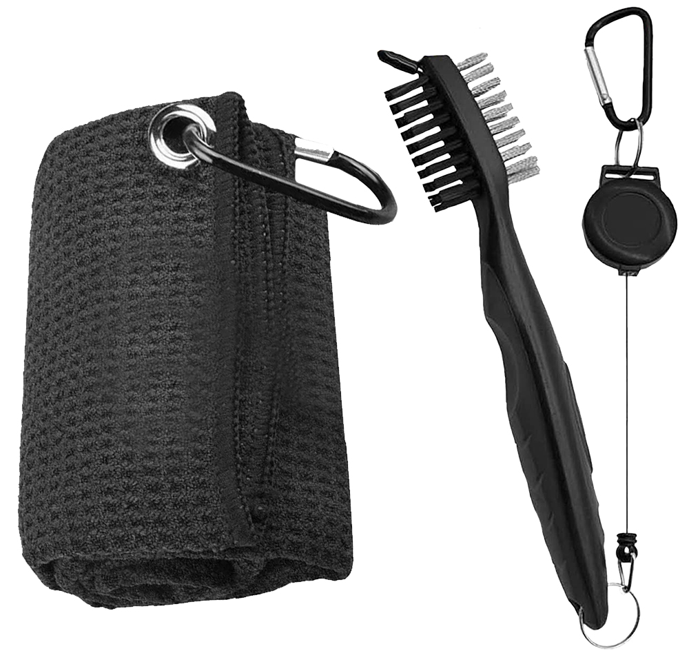 Golf Equipment Junior - Golf Club Brush and Towel Cleaner