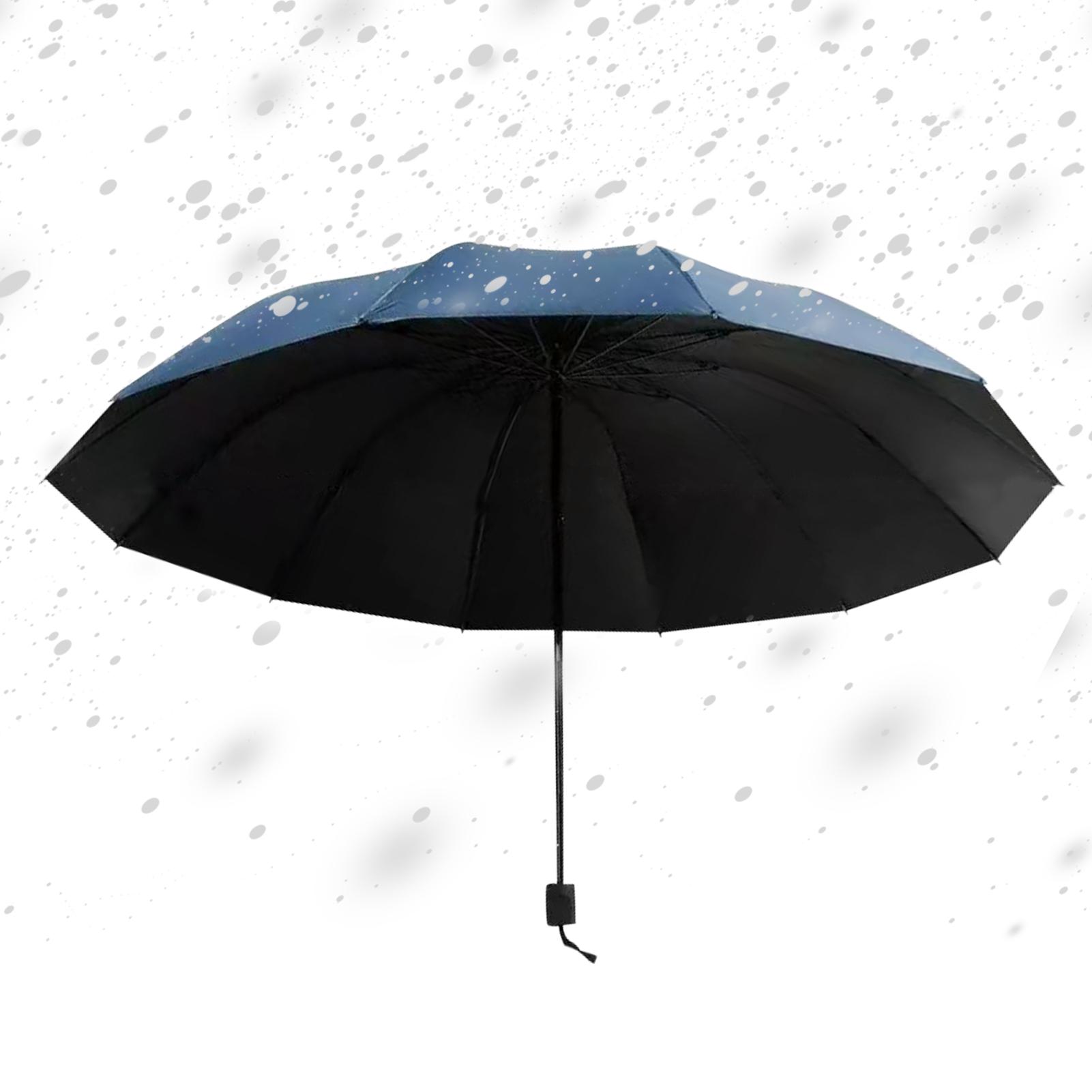 Golf Umbrella Large - Windproof Umbrella Parasol 12-Rib UV Protection