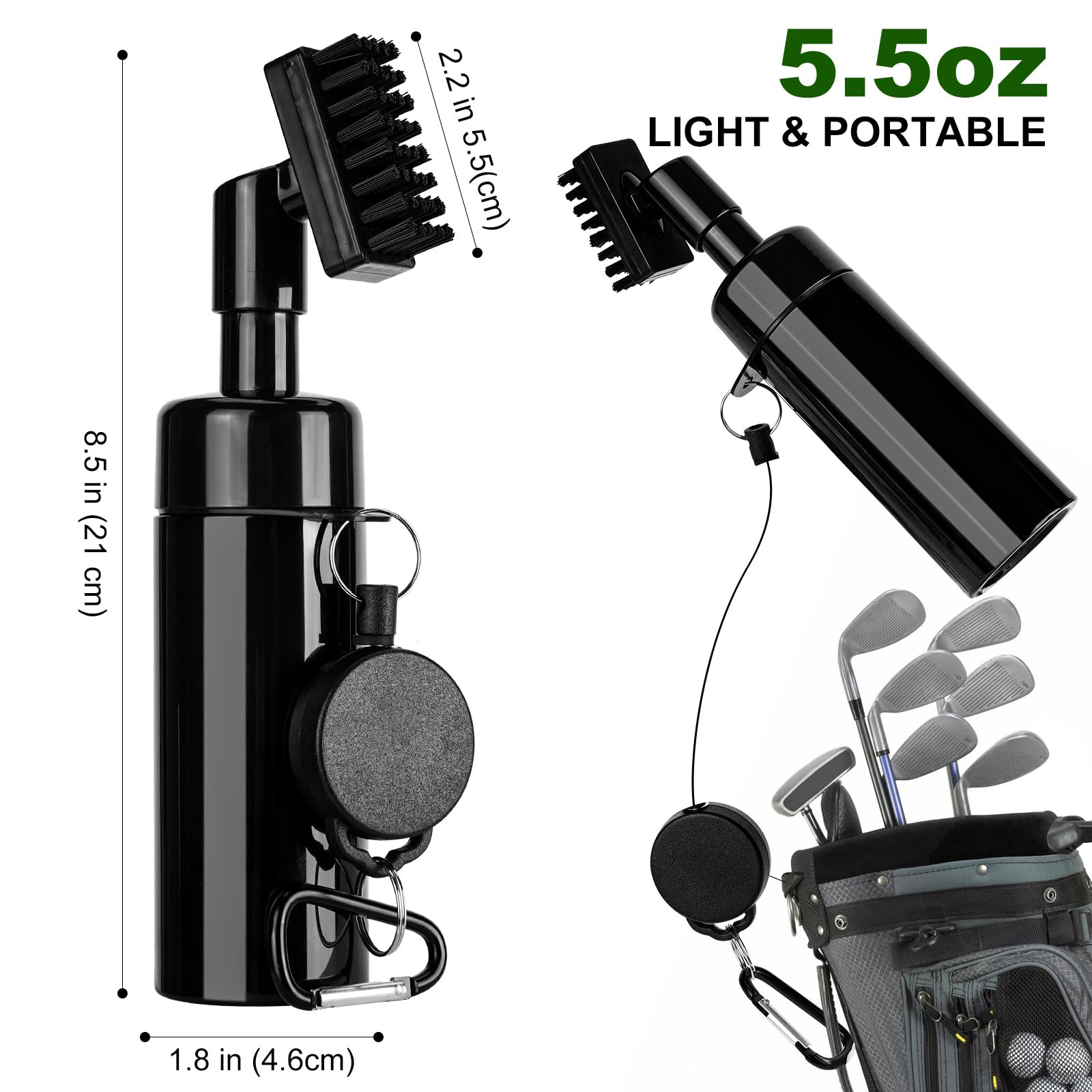 Golf Equipment Junior - Golf Club Head Cleaning Brush, For