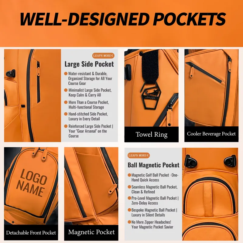 ASL GOLF Stand Bag Waterproof  - Golf Equipment Logos 评论和价格