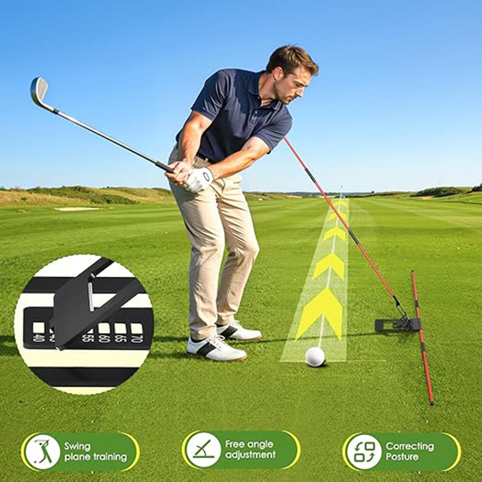 Golf Plane Trainer Adjustable  - Golf Equipment For Beginners 评论和价格