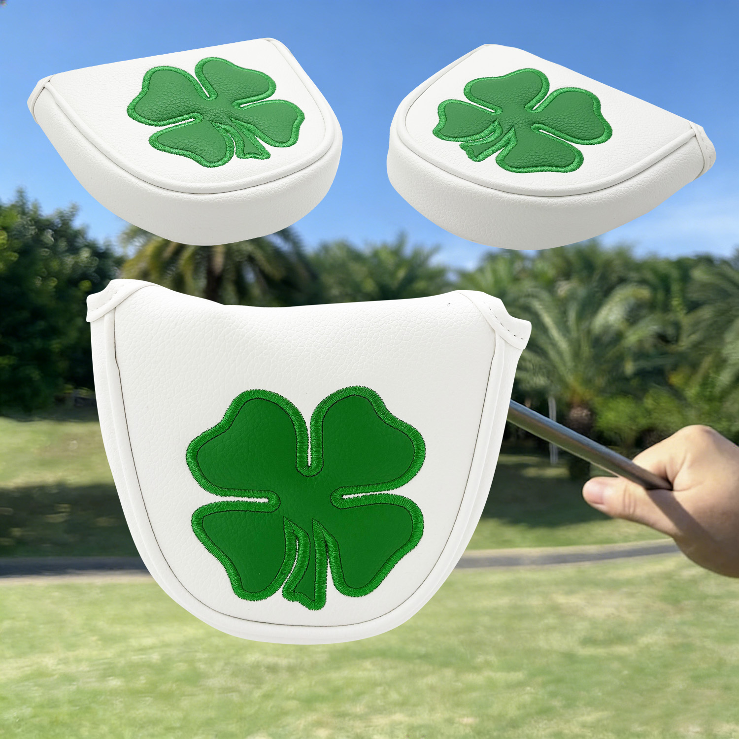 1pc Putter Head Cover, 'Clover - Golf Equipment Nearby 评论和价格