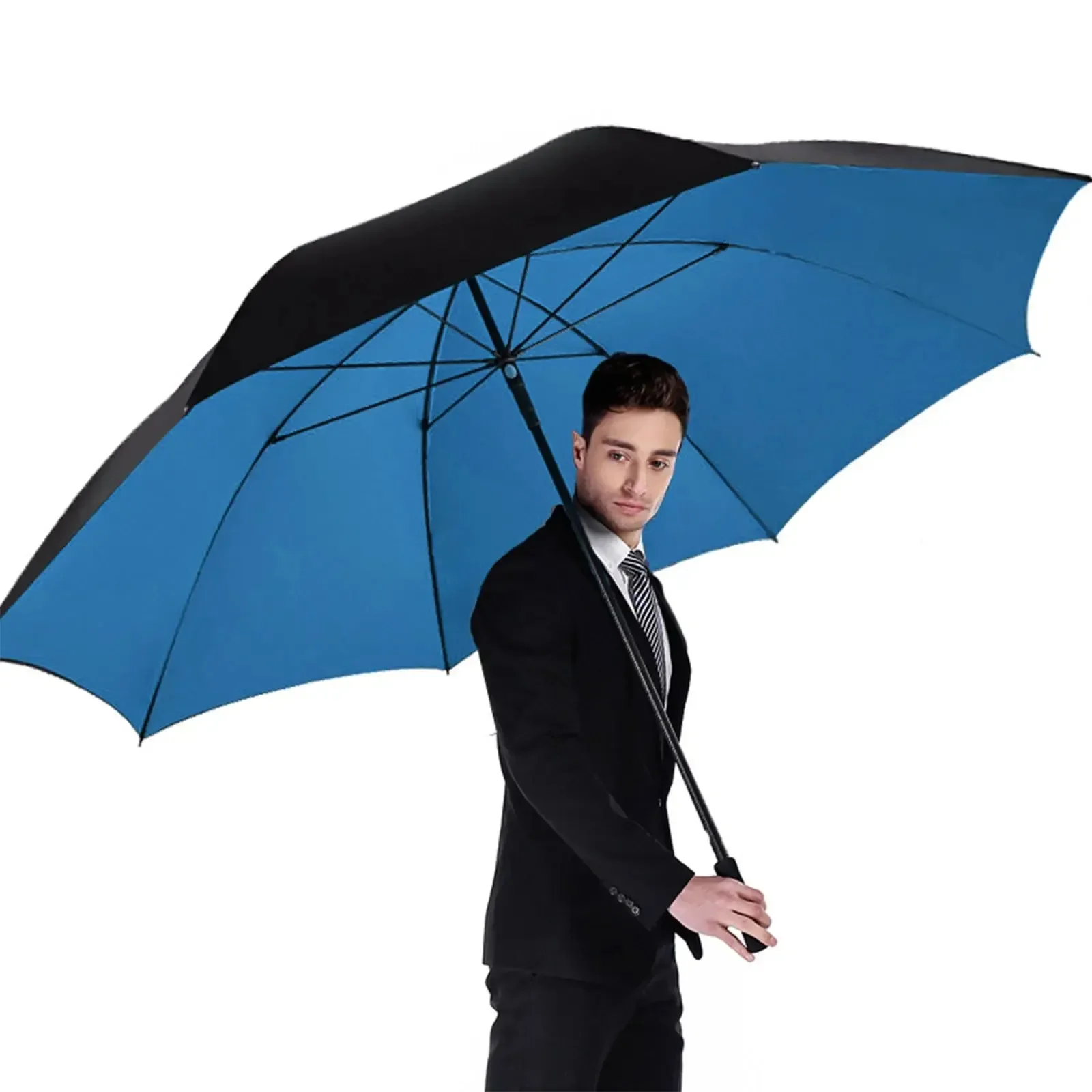 185CM Large Golf Umbrella Male - Golf Umbrella Large 评论和价格