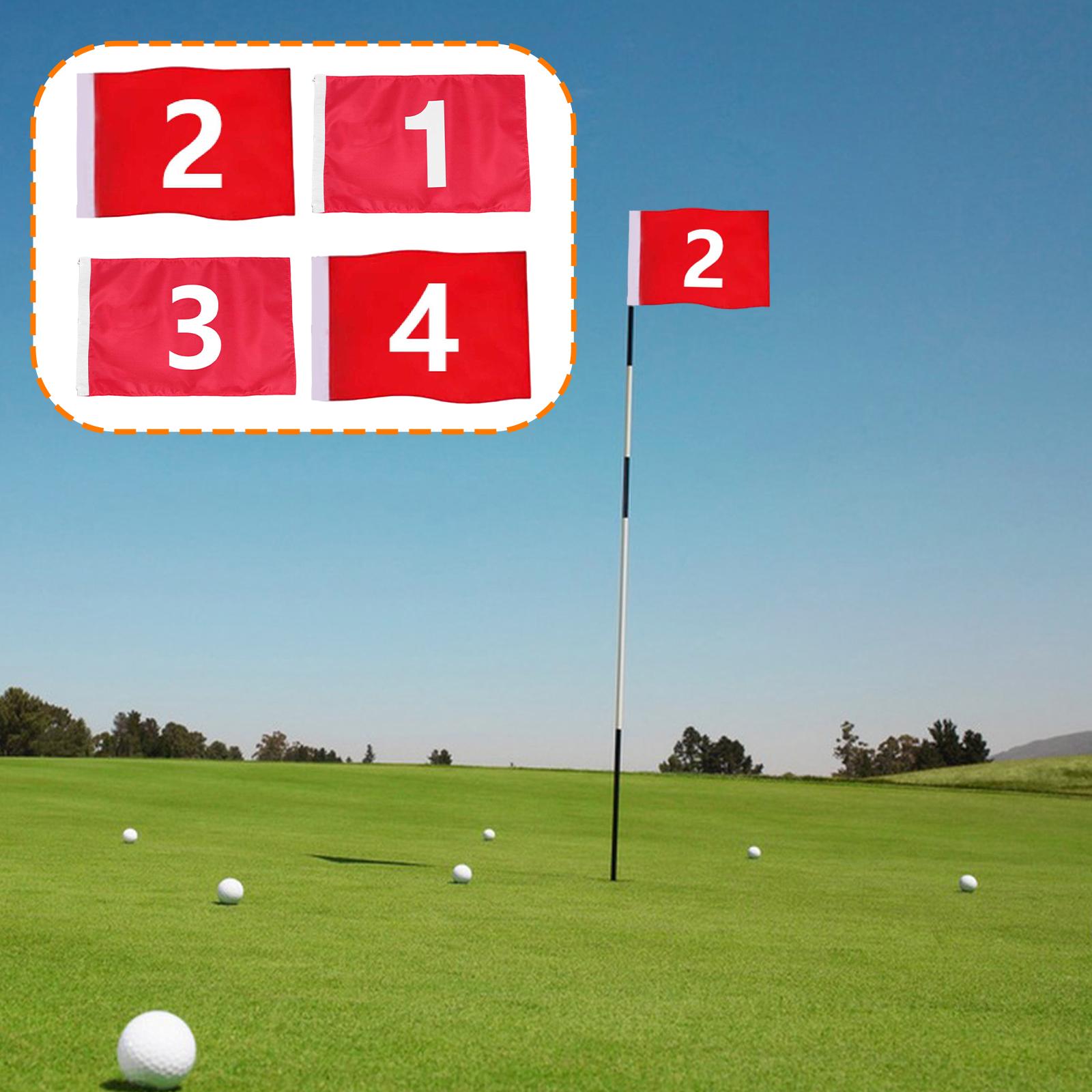 Durable Fabric Golf Flag Large - Practice Equipment For Golf 评论和价格