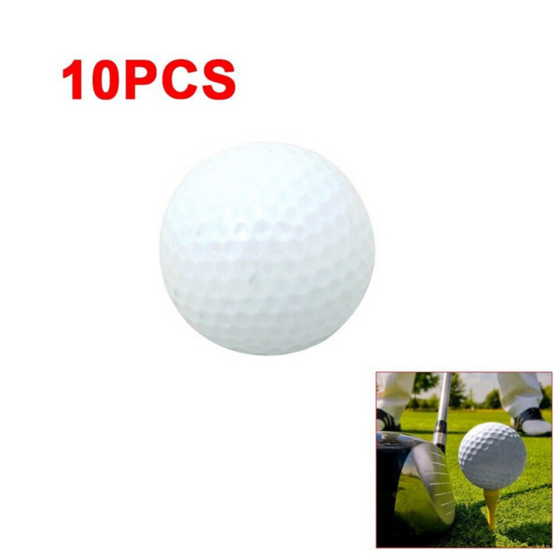 New 10pcs Golf Balls Outdoor S - Practice Equipment For Golf 评论和价格