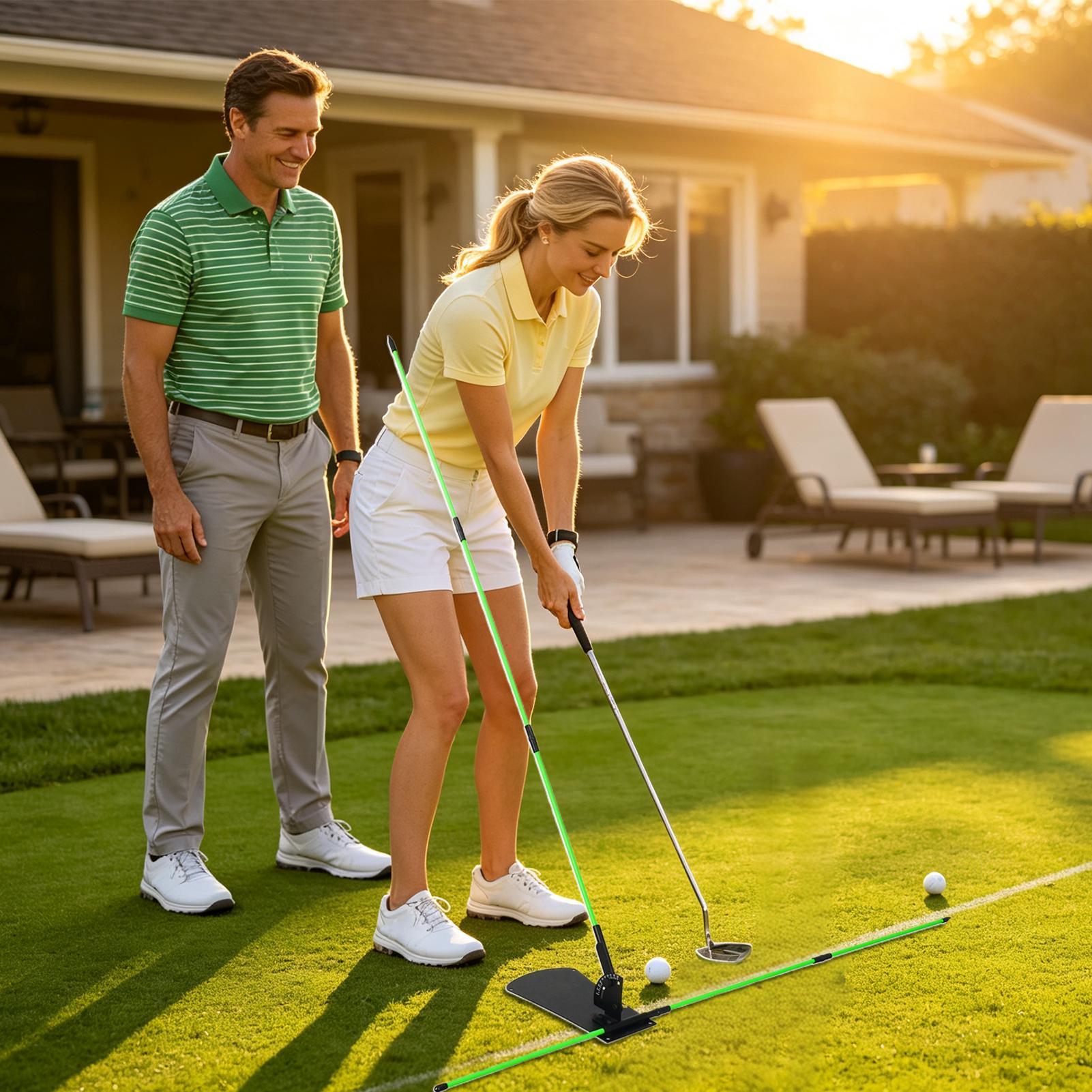 Golf Swing Plane Trainer Align - Golf Equipment For Beginners 评论和价格