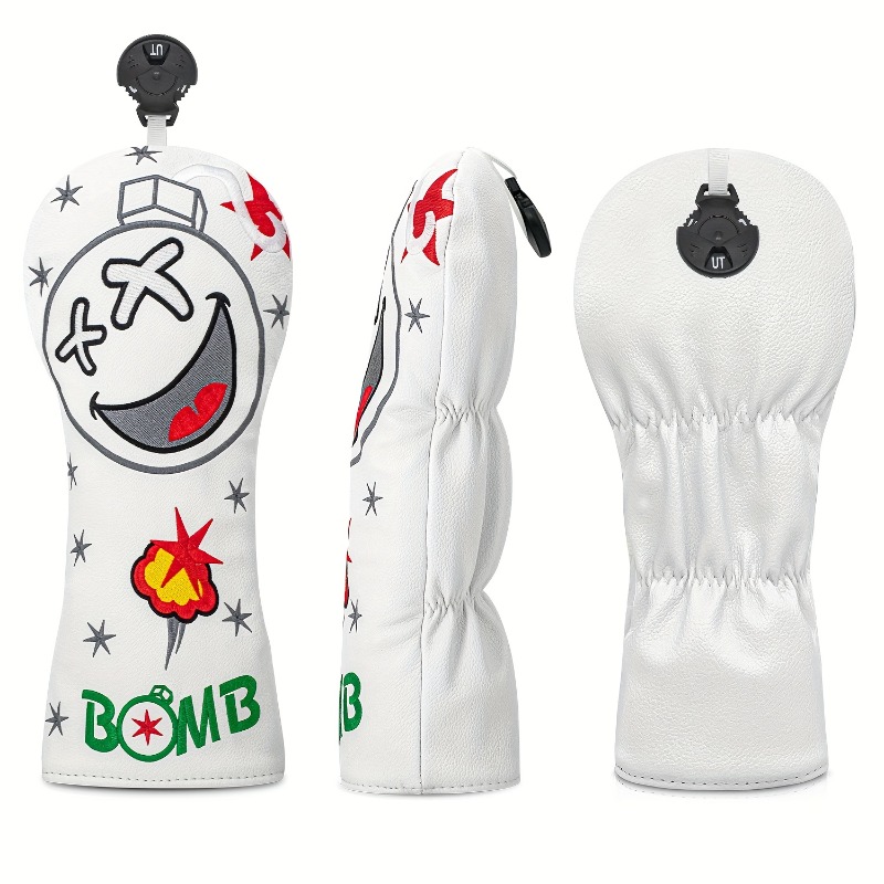 Golf Club Head Cover - White,  - Golf Equipment Nearby 评论和价格