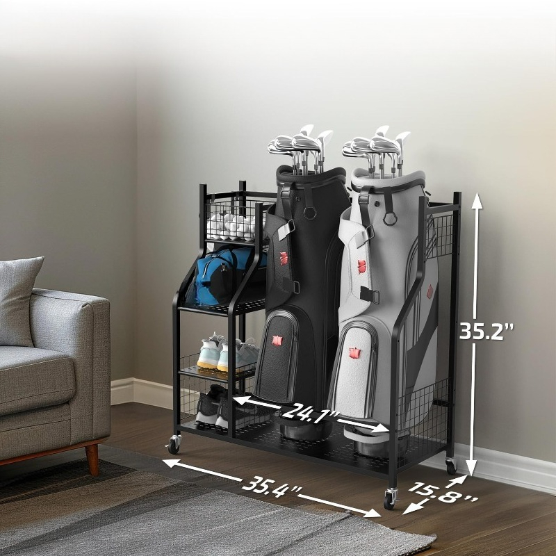 Golf Bag Storage Rack, Club Di - Golf Equipment Manufacturers 评论和价格