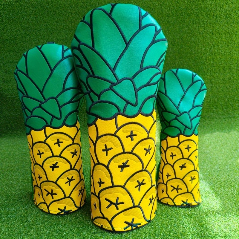 Pineapple Golf Club Head Cover - Golf Equipment Nearby 评论和价格