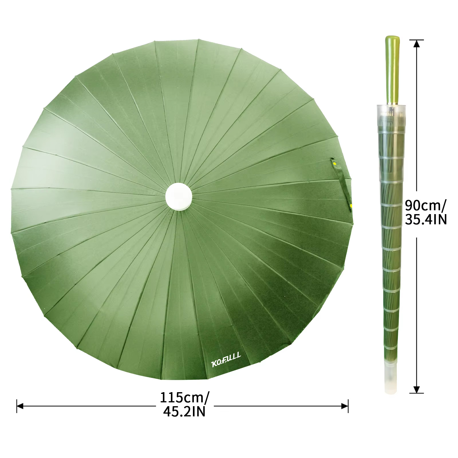 Golf Umbrella 24 Bones Large W - Golf Umbrella Large 评论和价格