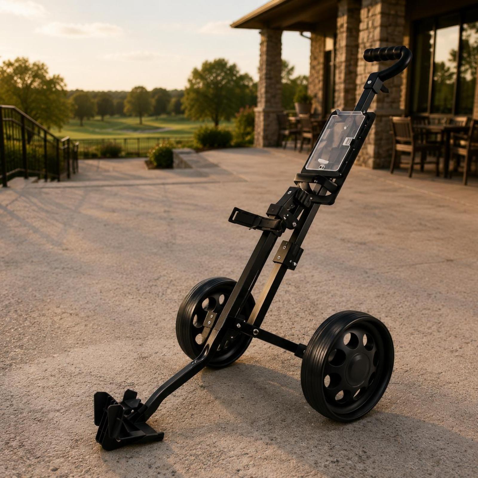 Foldable Two Wheel Golf Equipm - Practice Equipment For Golf 评论和价格