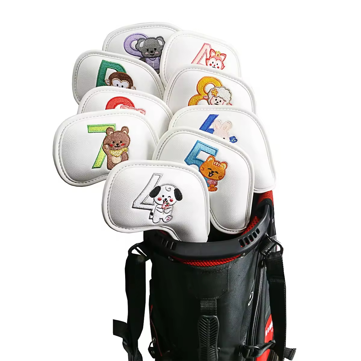 9Pcs Cute Cartoon Animal Golf  - Golf Equipment Nearby 评论和价格